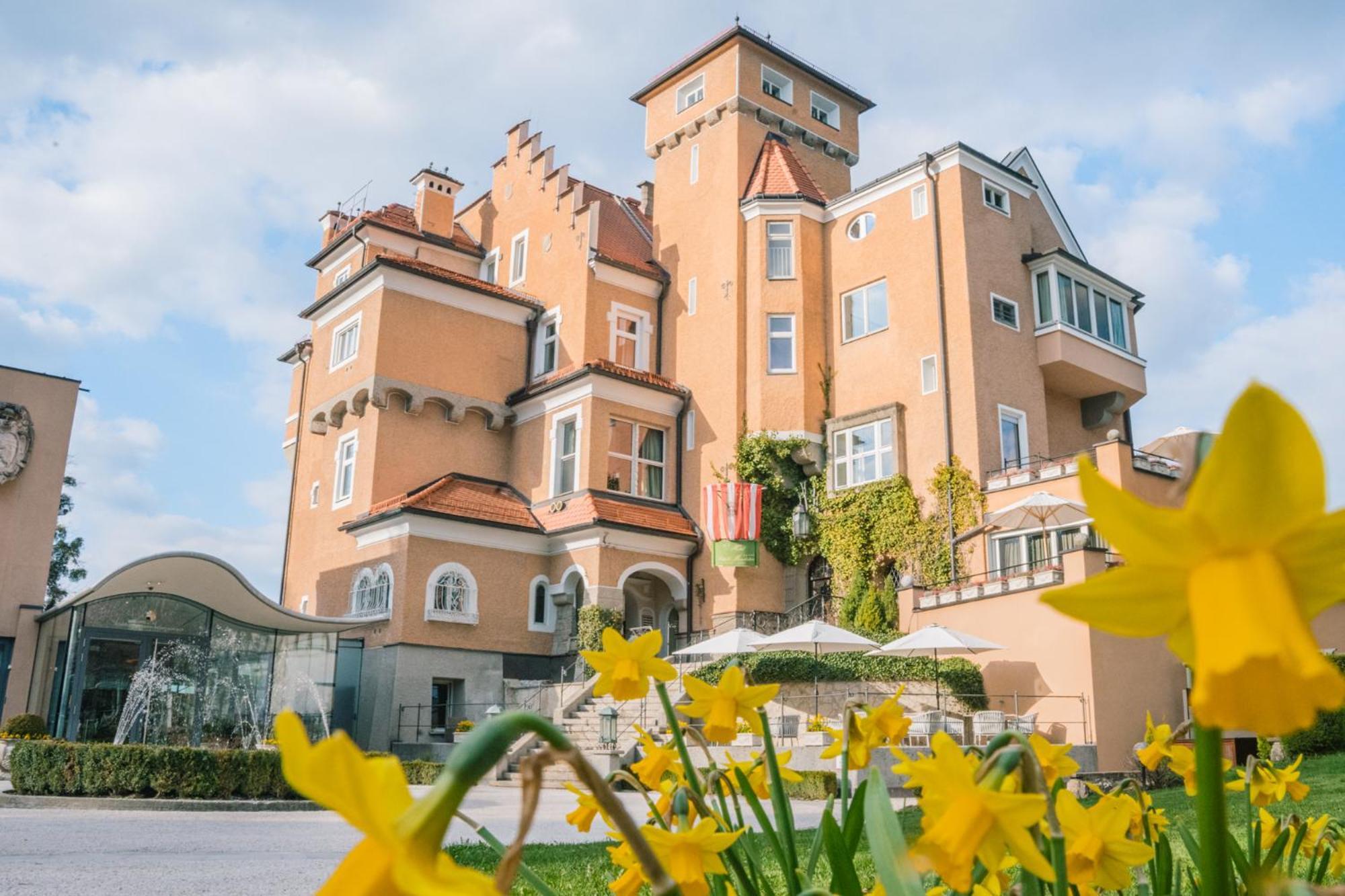 Hotel Schloss Moenchstein Salzburgo Exterior foto