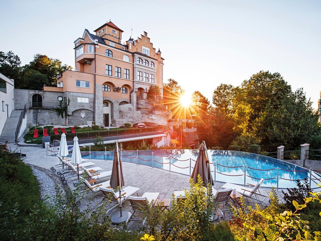 Hotel Schloss Moenchstein Salzburgo Exterior foto