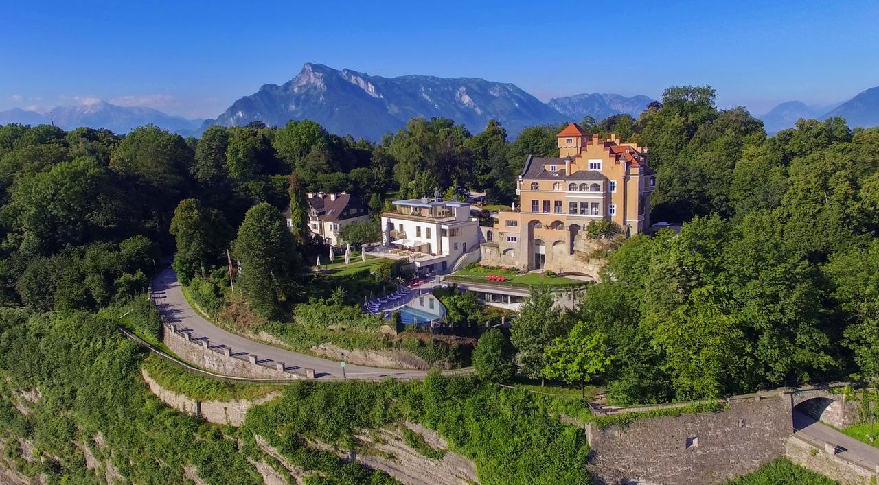 Hotel Schloss Moenchstein Salzburgo Exterior foto